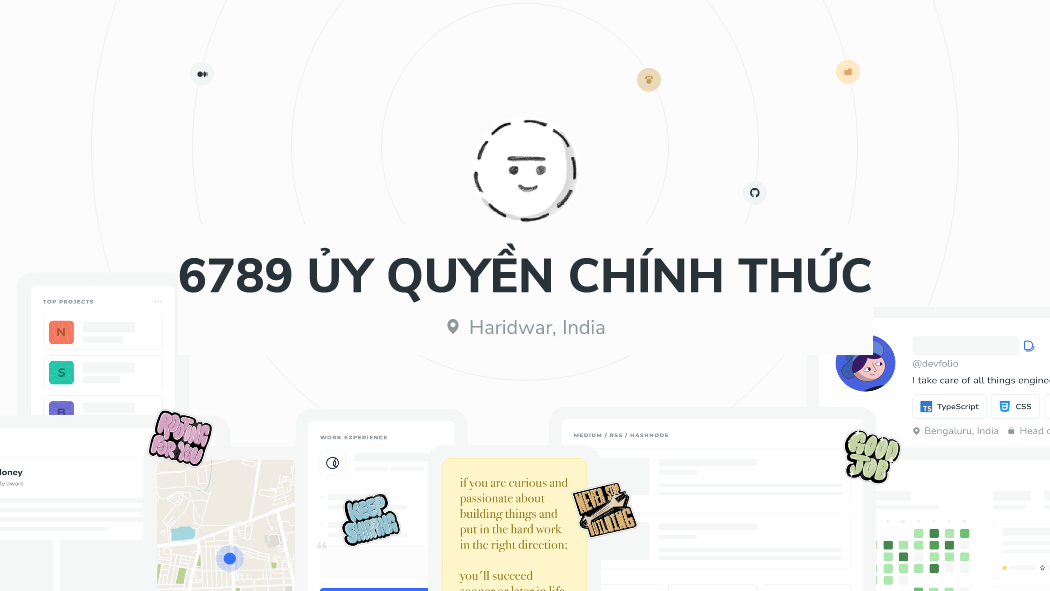 6789 ỦY QUYỀN CHÍNH THỨC | Devfolio