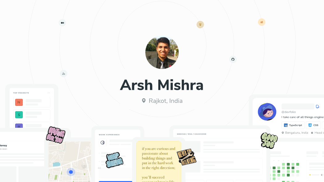 Arsh Mishra | Devfolio