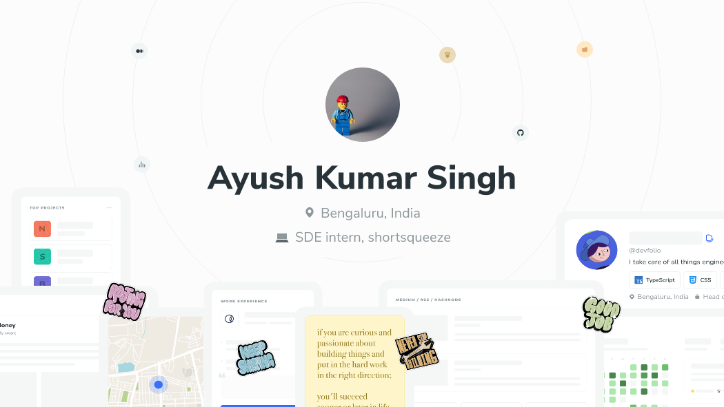 Ayush Kumar Singh | Devfolio