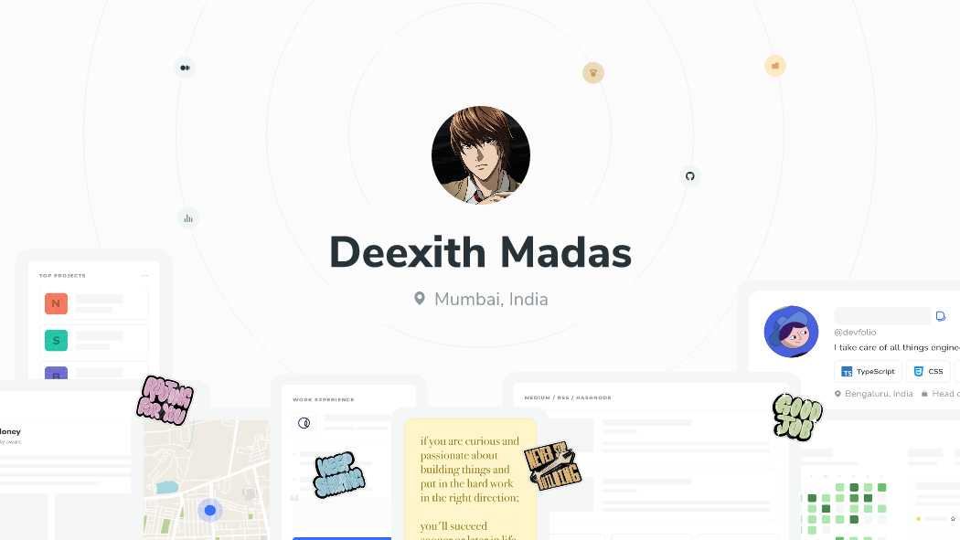 Deexith Madas | Devfolio