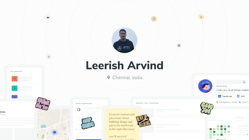 Leerish Arvind | Devfolio