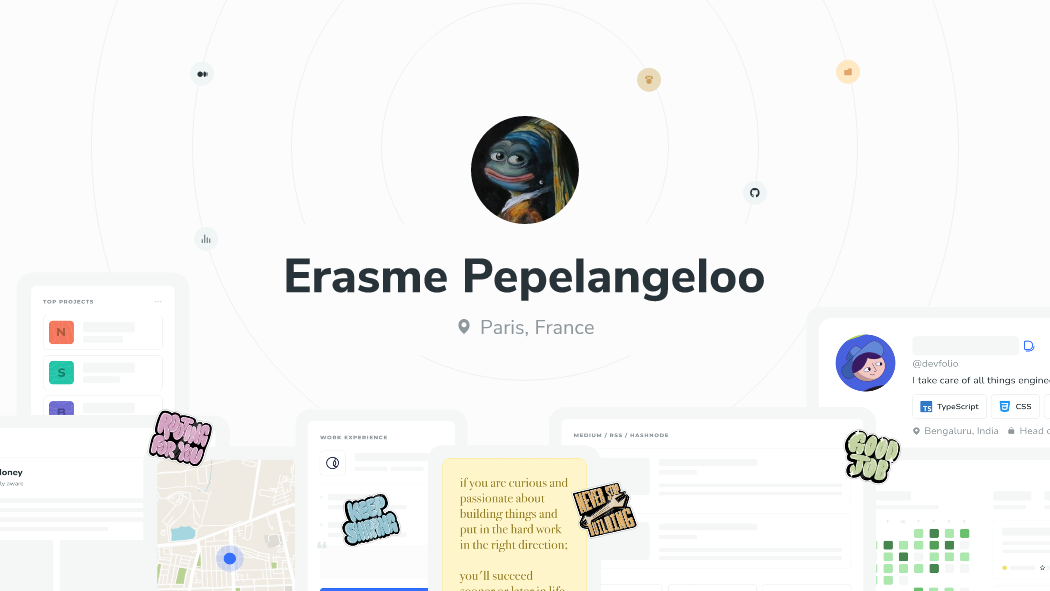 Erasme Pepelangeloo | Devfolio