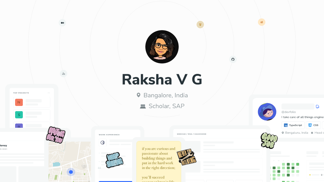 Raksha V G | Devfolio