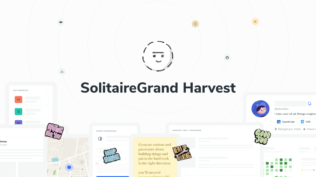 SolitaireGrand Harvest | Devfolio