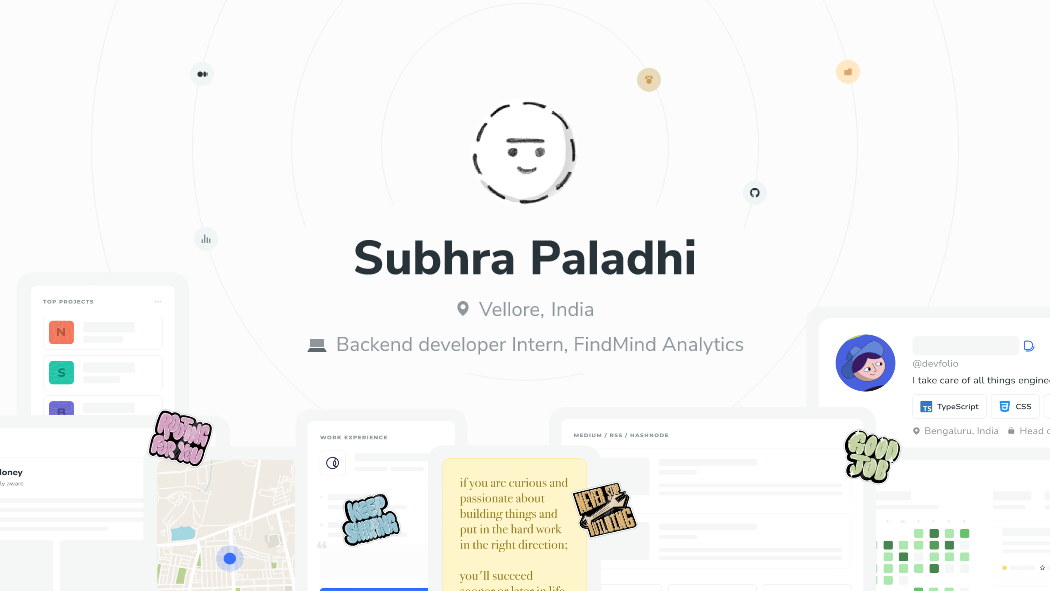 Subhra Paladhi | Devfolio