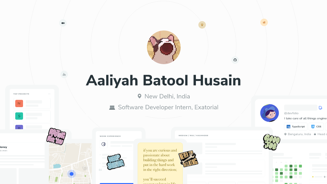 Aaliyah Batool Husain | Devfolio