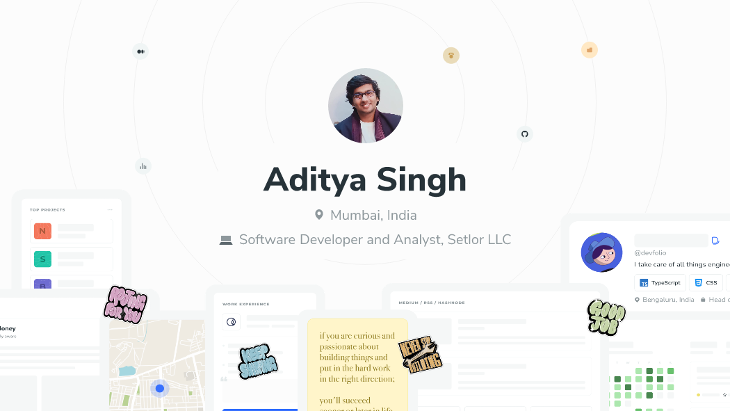 Aditya Singh | Devfolio