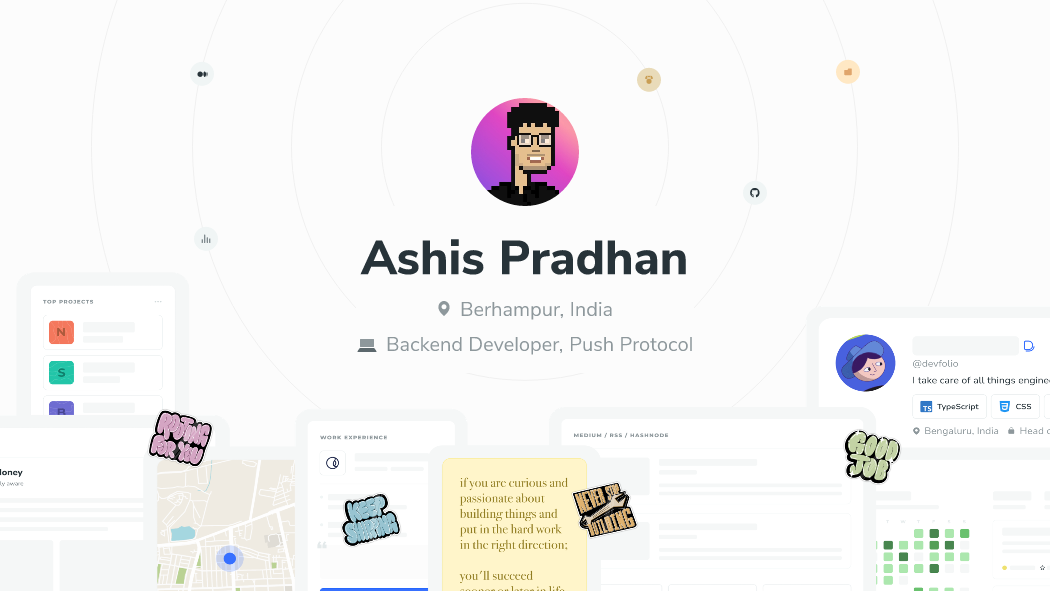 Ashis Pradhan | Devfolio