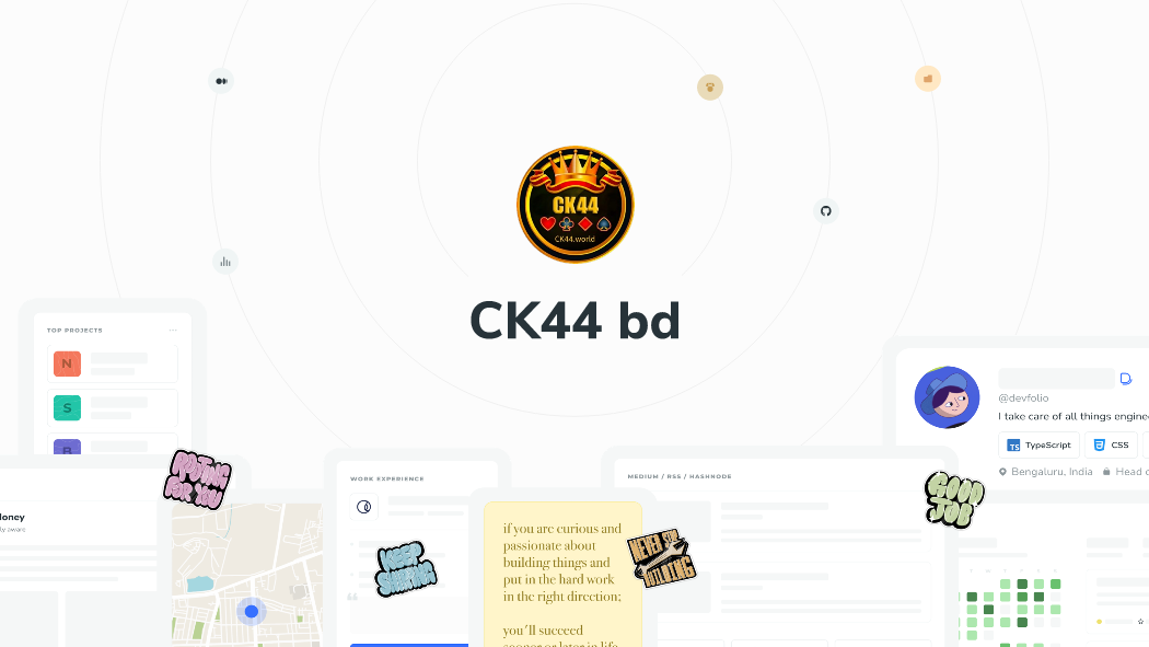 CK44 bd | Devfolio