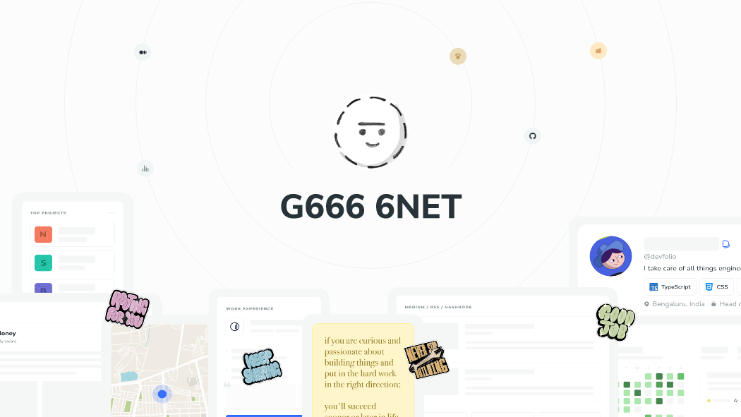 G666 6NET | Devfolio