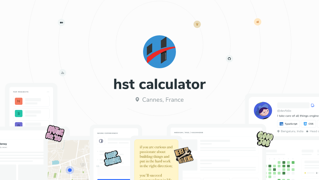 hst calculator | Devfolio