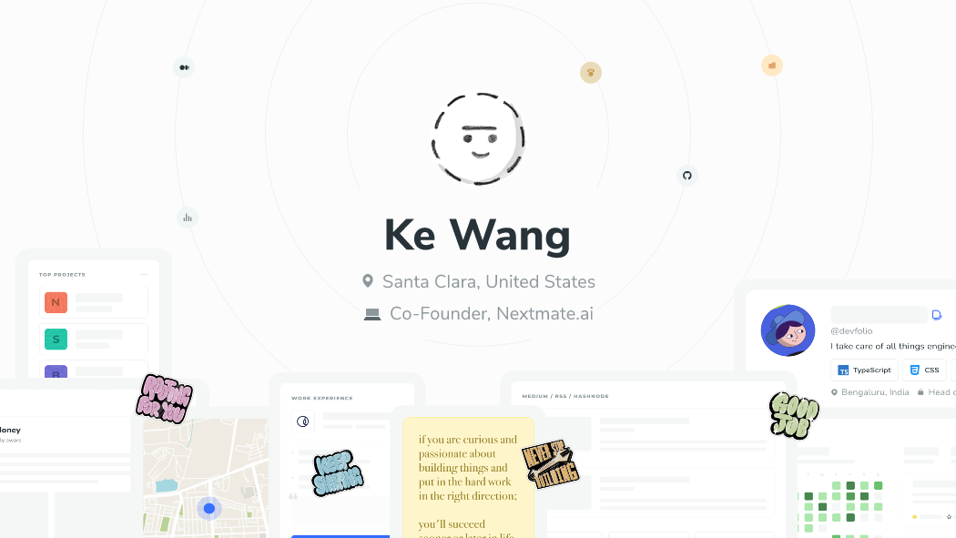 Ke Wang | Devfolio