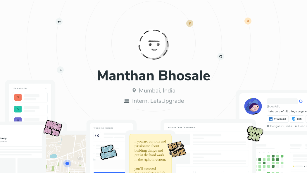 Manthan Bhosale | Devfolio
