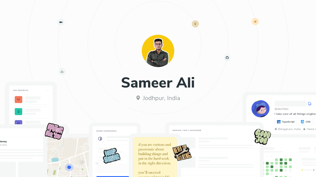 Sameer Ali | Devfolio