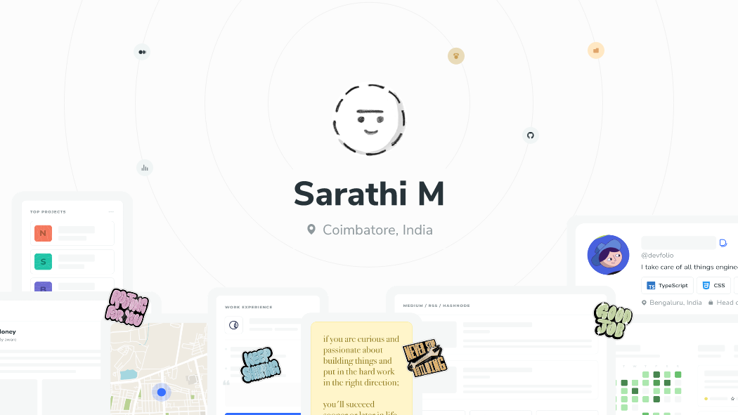 Sarathi M | Devfolio