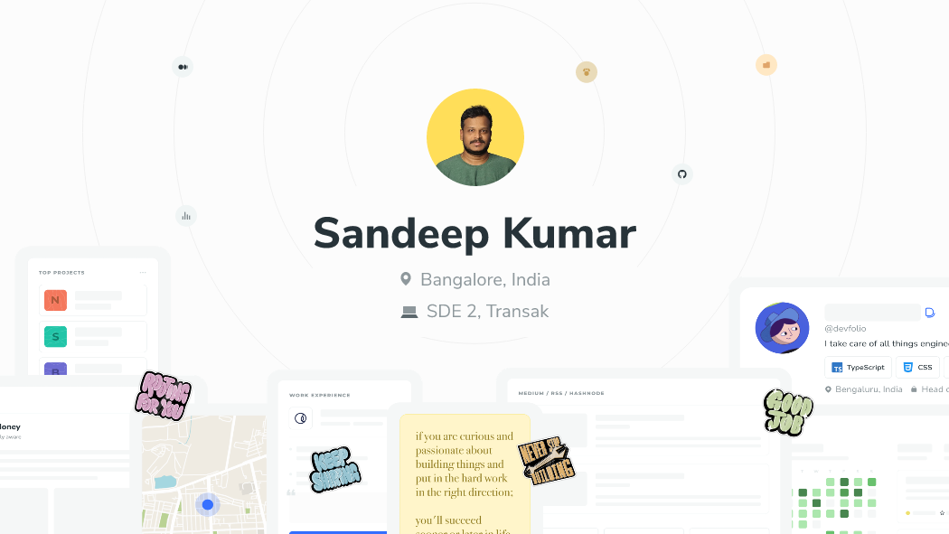 Sandeep Kumar | Devfolio