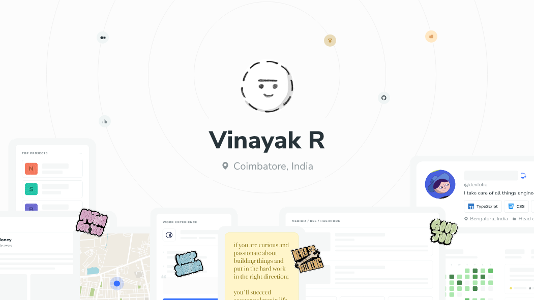 Vinayak R | Devfolio